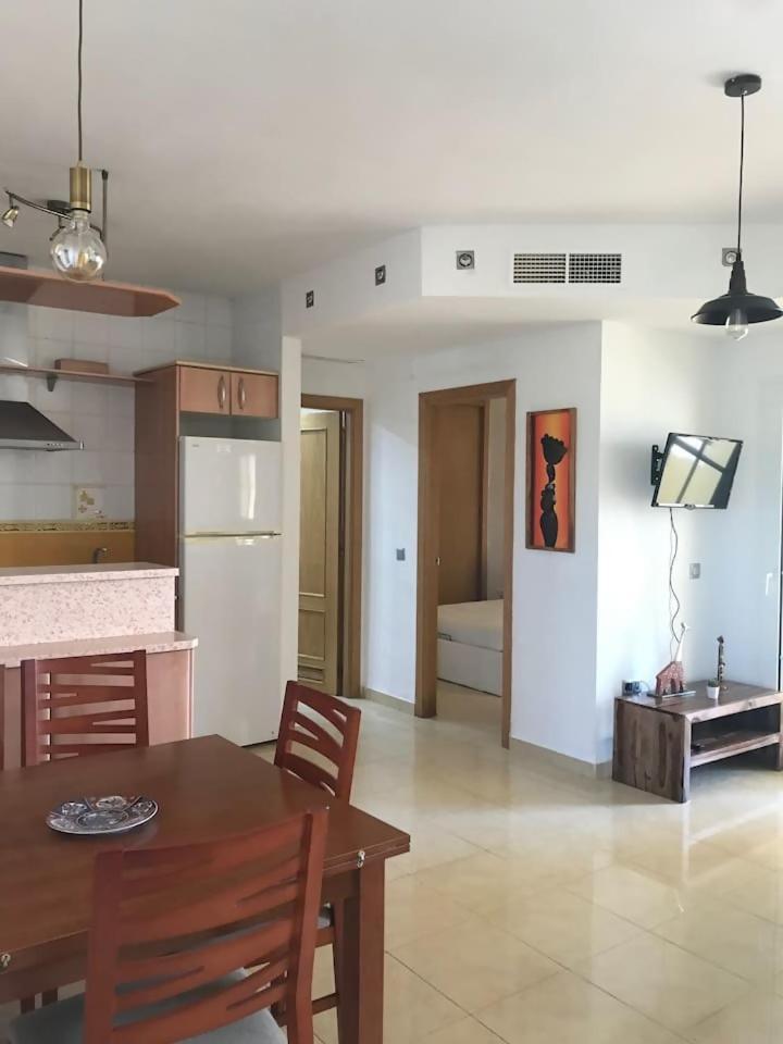Espectacular Residencial En 1A Linea Con Piscina Apartman Benajarafe Kültér fotó