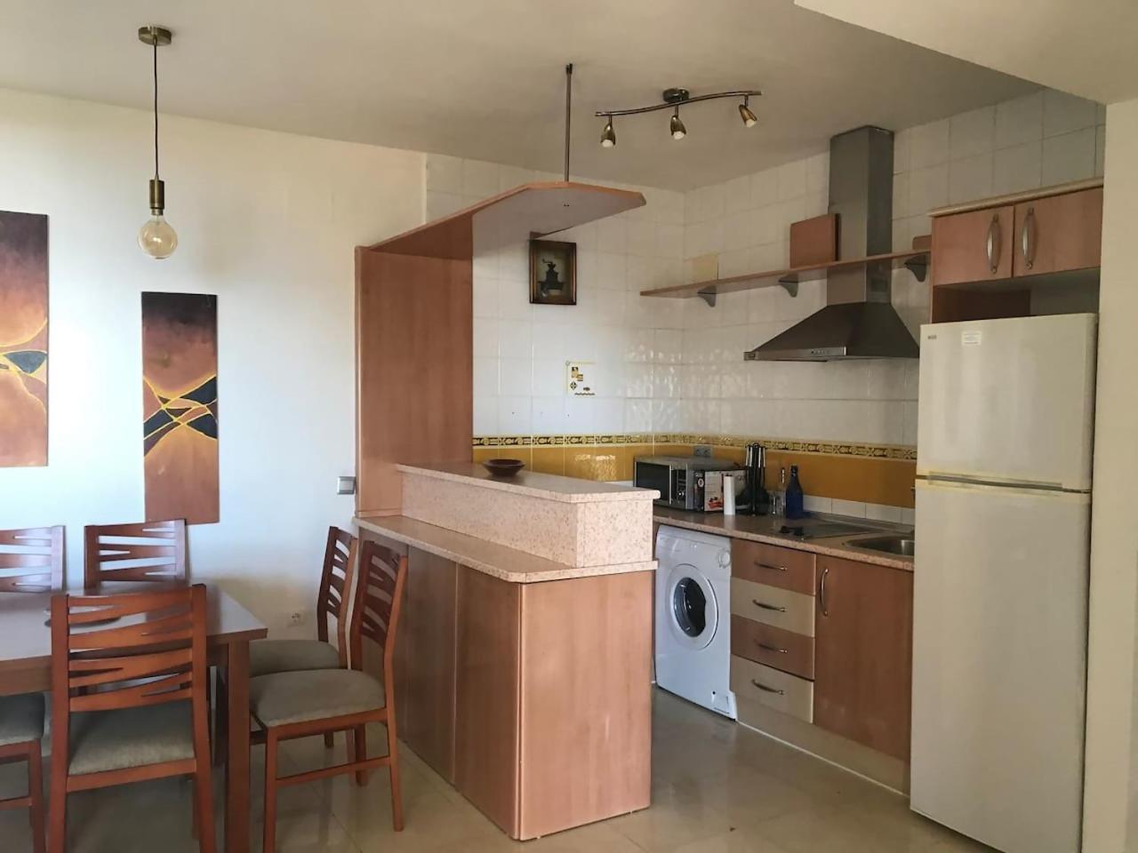 Espectacular Residencial En 1A Linea Con Piscina Apartman Benajarafe Kültér fotó
